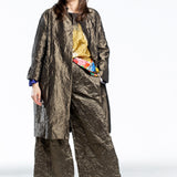 Daniela Gregis ladies coat silk bronze