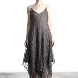 Marc Le Bihan ladies asymmetric dress silk nude