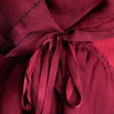 Marc Le Bihan Damen Avantgarde Jacke im Layering-Look rot