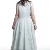 Marc Le Bihan ladies avant-garde maxi vest white