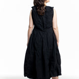 Rundholz Damen Strechkleid One Size schwarz