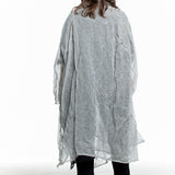 Rundholz Damen Racoon Strickjacke oversized kobalt