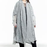 Rundholz Damen Racoon Strickjacke oversized kobalt