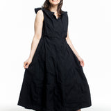 Rundholz Damen Strechkleid One Size schwarz