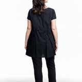 Rundholz Damen Kurzarm Shirt Oversized schwarz