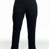 Rundholz Damen 7/8 Stretch Sarouel Hose schwarz