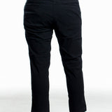 Rundholz Damen 7/8 Stretch Sarouel Hose schwarz