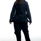 Rundholz ladies jacket with structure black