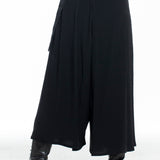 Yohji Yamamoto women's culottes black