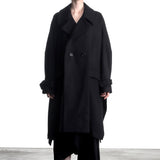 Yohji Yamamoto ladies coat Avantgarde Oversized black
