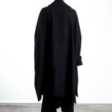 Yohji Yamamoto ladies coat Avantgarde Oversized black