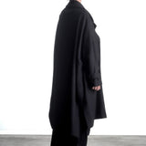 Yohji Yamamoto ladies coat Avantgarde Oversized black