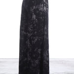 AVANT TOI Damen Hose weit mit elastischem Bund Camouflage schwarz grau