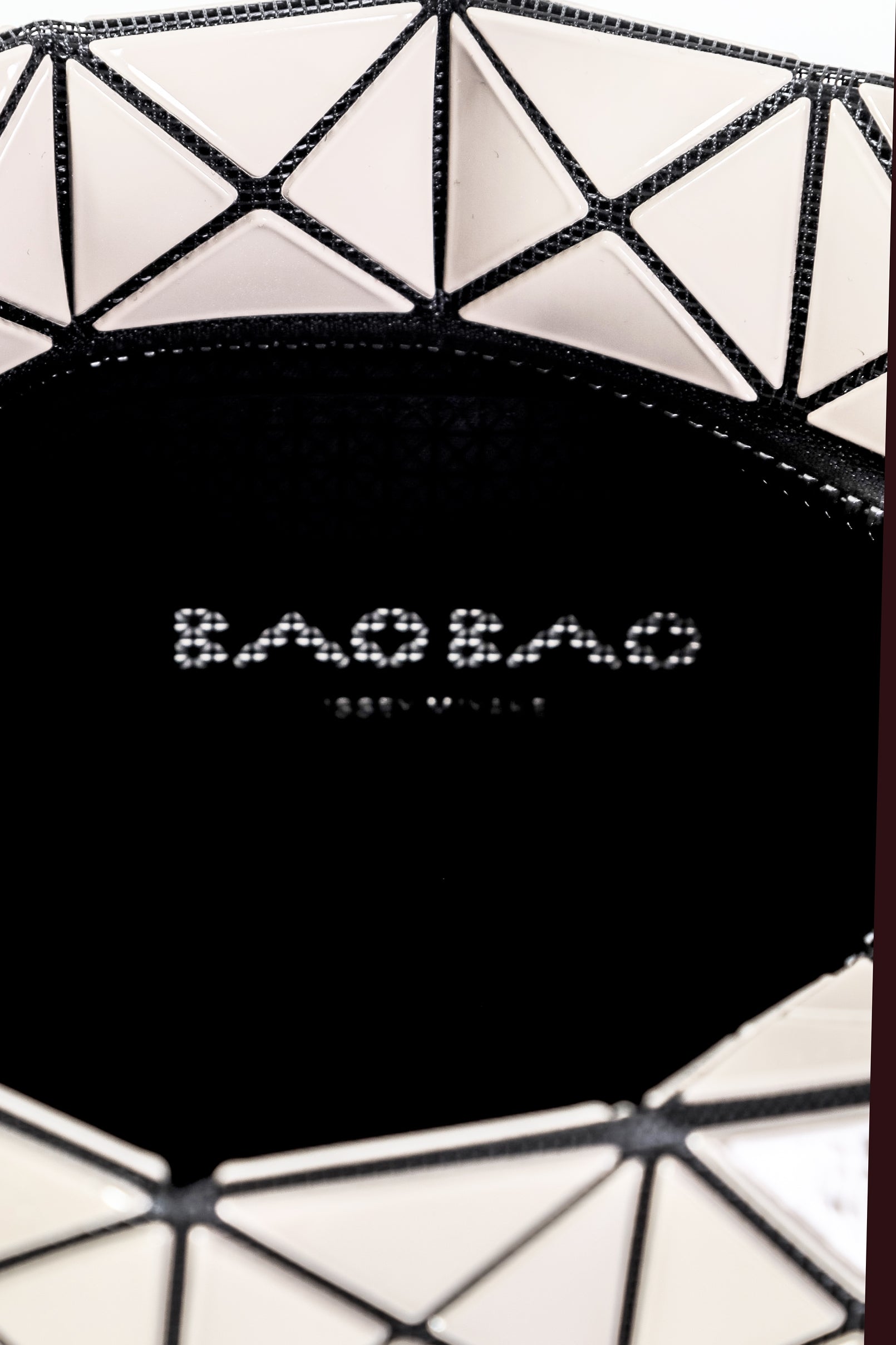 BAO BAO ISSEY MIYAKE  Schultertasche LOOP beige