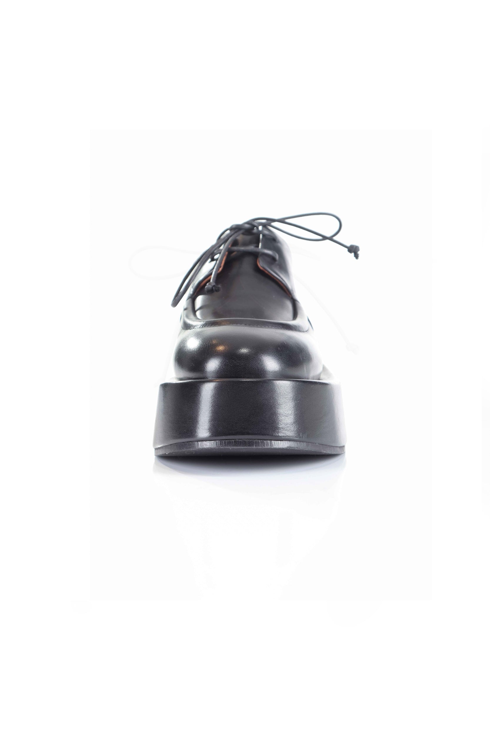 Marsèll Damen Plateau Lederschuhe schwarz