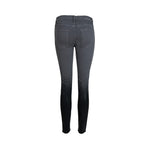 Current Elliott THE SKINNY ombre coated dark castle