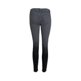 Current Elliott THE SKINNY ombre coated dark castle