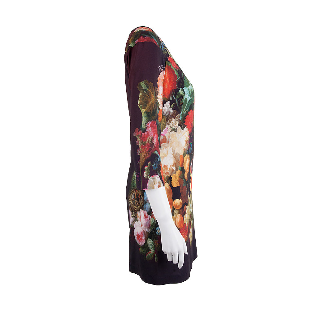 Just Cavalli Kleid floral print rot