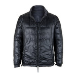 AJ Armani Jeans Daunen Wende Steppjacke grau