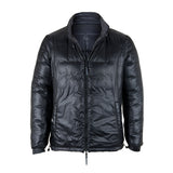 AJ Armani Jeans Daunen Wende Steppjacke grau