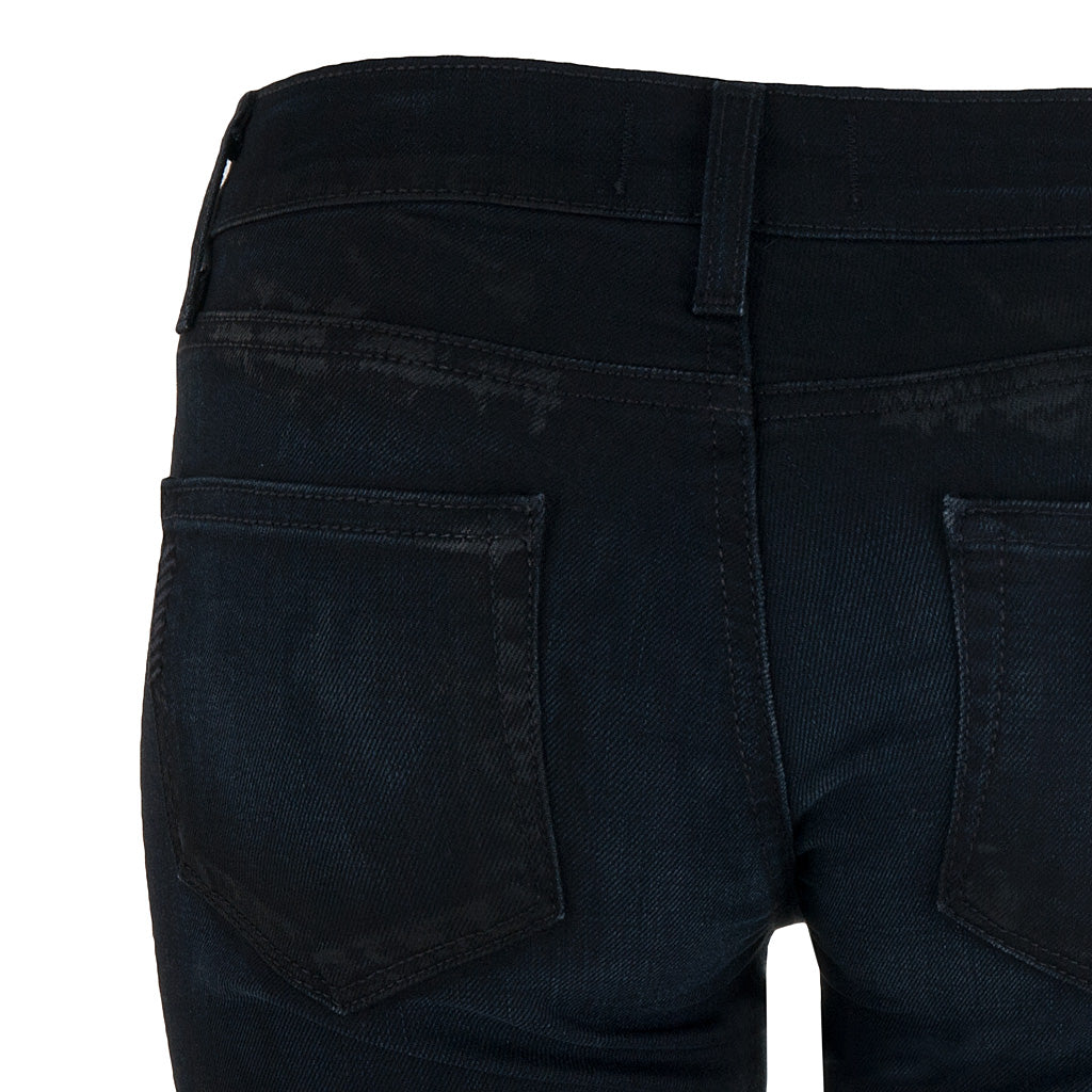 Paige Jeans VERDUGO Ultra Skinny schwarz Glanz