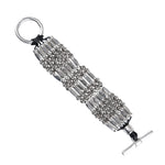 MACA Kitzbühel Armband A058 silber und schwarz