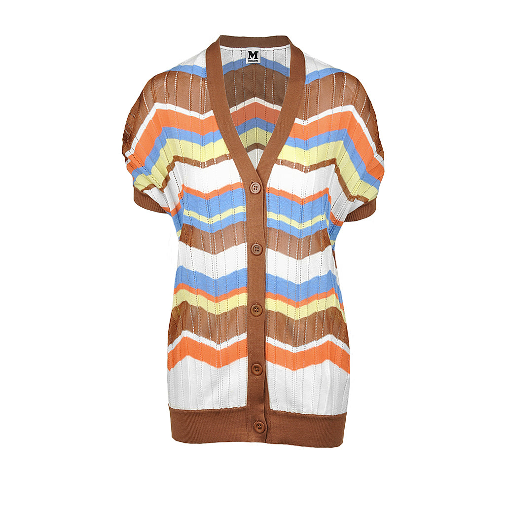 M Missoni Strick Jacke braun