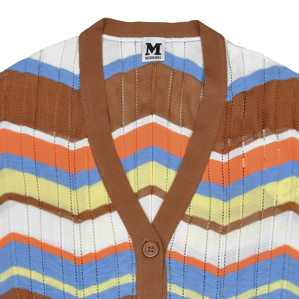 M Missoni Strick Jacke braun