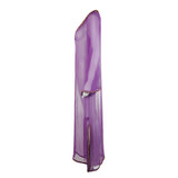 Shivadiva Seiden Kleid violett 