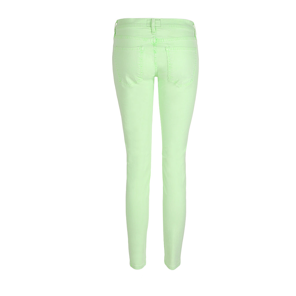 Current Elliott Jeans THE STILETTO lime green