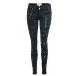 Current Elliott THE ANKLE SKINNY indigo tie dye