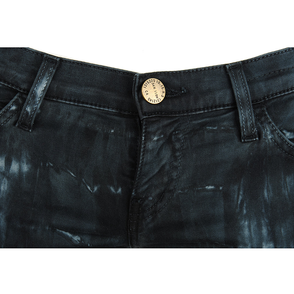 Current Elliott THE ANKLE SKINNY indigo tie dye