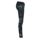 Current Elliott THE ANKLE SKINNY indigo tie dye