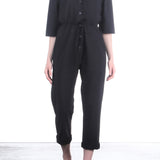 Schella Kann 2 Damen Stretch Jumpsuit schwarz