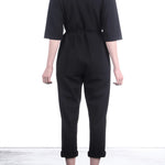 Schella Kann 2 Damen Stretch Jumpsuit schwarz