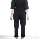 Schella Kann 2 Damen Stretch Jumpsuit schwarz