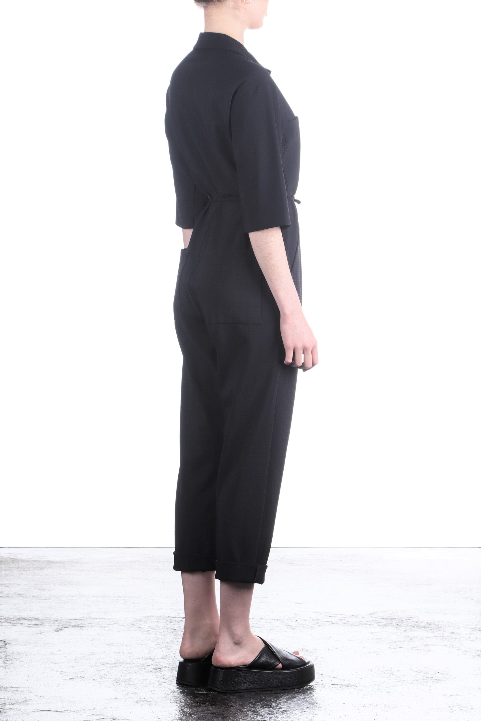 Schella Kann 2 Damen Stretch Jumpsuit schwarz