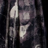 Y's Yohji Yamamoto Damen Maxi Rock Tupfenprint multicolor