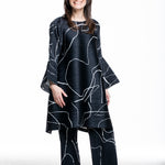 Pleats Please Issey Miyake Damen Plissee Tunika PAUSE schwarz