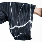 Pleats Please Issey Miyake Damen Plissee Tunika PAUSE schwarz Detail