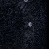 Issey Miyake Damen Cardigan SHIFTED FUZZY PLEATS schwarz