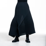 Issey Miyake Damen Plissee Rock FOLD PLEATS schwarz