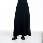 The Elder Statesman Damen Kaschmir Maxi-Rock schwarz