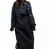 Uma Wang ladies maxi skirt black