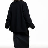 Uma Wang Damen Kaschmir Strick Cardigan schwarz