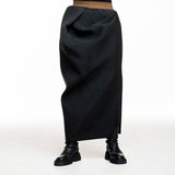 Uma Wang ladies maxi skirt black