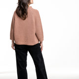 Iris von Arnim Damen Kaschmir Rollkragen Pullover rosenholz