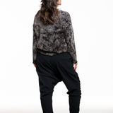 Avant Toi Damen Camouflage Rollkragenpullover anthrazit