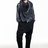 Avant Toi Damen Tuch Kaschmir-Seide Schwarz