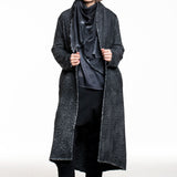 Avant Toi langer Strick-Cardigan schwarz